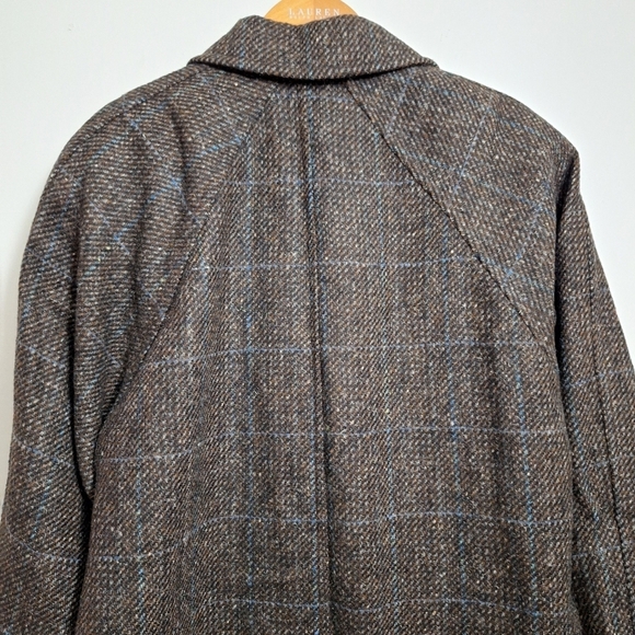 Imported Vintage Couture Stephen Marks Retro Wool Plaid Coat & Midi Pencil Skirt - Picture 3 of 10